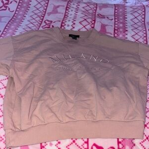 Forever 21 Tan Milano Sweatshirt